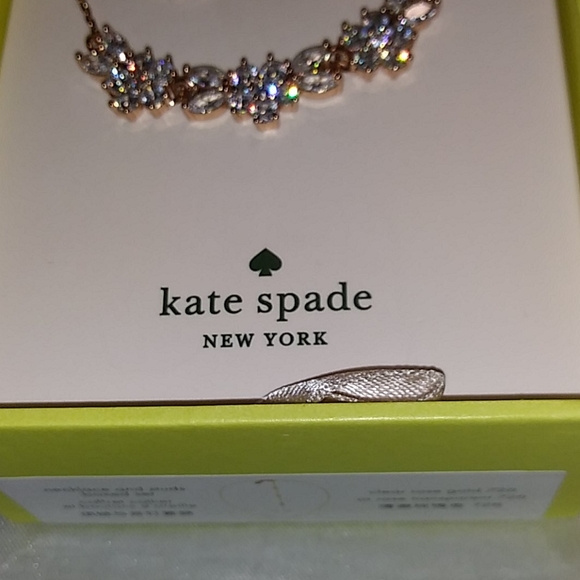 ⏬kate spade SALE Gleaming Gardenia earring & necklace - Picture 6 of 13